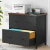 Tribesigns Printer Stands|Printer Stands*2 - Drawer File Cabinet, Lateral Filing Cabinet Printer Stand