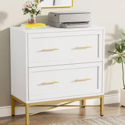Tribesigns Printer Stands|Printer Stands*2 - Drawer File Cabinet, Lateral Storage Cabinet Printer Stand