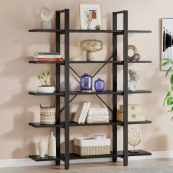 Tribesigns Bookcases & Bookshelves|Bookcases & Bookshelves*5 - Tier Bookshelf, Open Etagere Bookcase Storage Display Rack