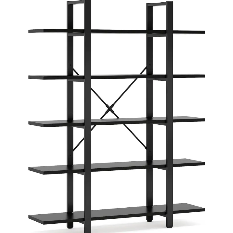 Tribesigns Bookcases & Bookshelves|Bookcases & Bookshelves*5 - Tier Bookshelf, Open Etagere Bookcase Storage Display Rack