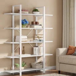 Tribesigns Bookcases & Bookshelves|Bookcases & Bookshelves*5 - Tier Bookshelf, Open Etagere Bookcase Storage Display Rack