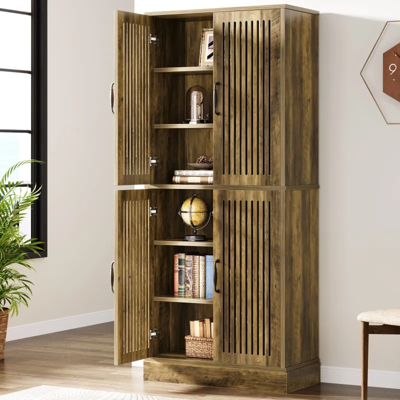 Tribesigns Bookcases & Bookshelves|Bookcases & Bookshelves*6 - Tier Bookshelf, Wood Bookcase Storage Shelf Organizer Display Shelf