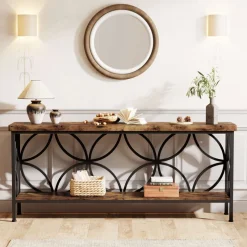 Tribesigns Console Tables|Console Tables*2 - Tier Console Table, 70.9
