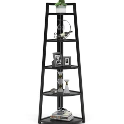 Tribesigns Bookcases & Bookshelves|Bookcases & Bookshelves*5 - Tier Corner Shelf, 70