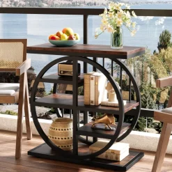 Tribesigns End & Side Tables*5 - tier End Table, Side Table Accent Table With 5 Shelves