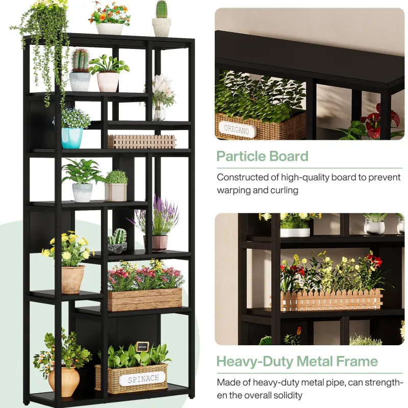 Tribesigns Plant Stands|Plant Stands*7 - Tier Plant Stand, 70.9" Plant Shelf Etagere Display Rack