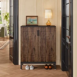 Tribesigns Shoe Racks & Cabinets|Shoe Racks & Cabinets*5 - Tier Shoe Cabinet, 20 Pairs Entryway Shoe Racks Organizer with Shelves