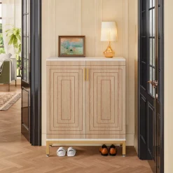 Tribesigns Shoe Racks & Cabinets|Shoe Racks & Cabinets*5 - Tier Shoe Cabinet, 20 Pairs Entryway Shoe Racks Organizer with Shelves