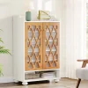 Tribesigns Shoe Racks & Cabinets|Shoe Racks & Cabinets*7 - Tier Shoe Cabinet, Modern Wood Shoe Rack With Adjustable Shelves