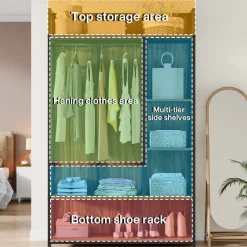 Tribesigns Closet Organizers|Clothes & Garment Racks*78