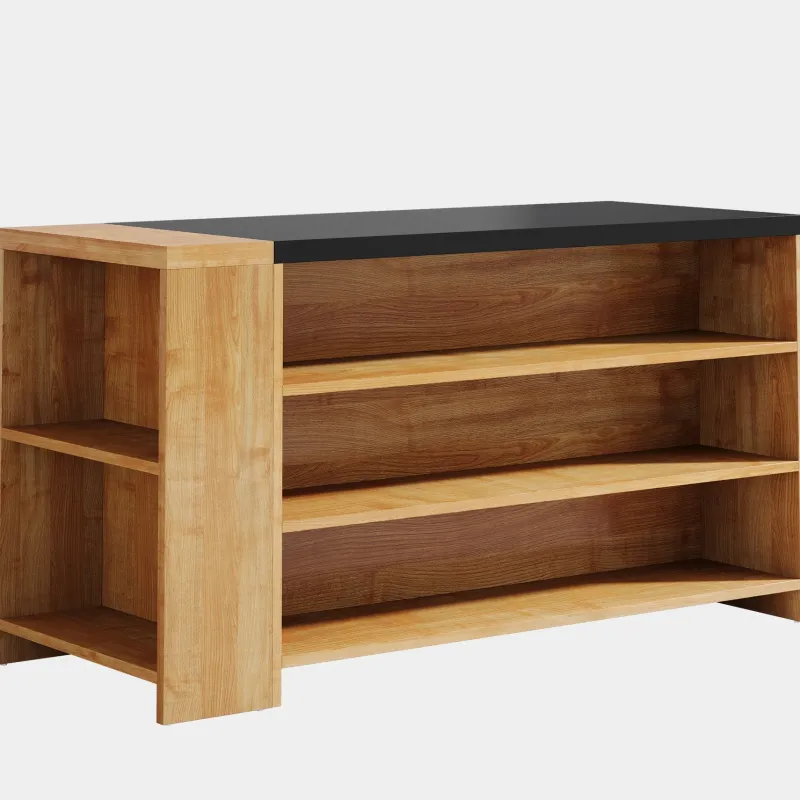 Tribesigns Kitchen Islands|Kitchen Islands*55" Coffee Bar Table, 5 - Tier Kitchen Island Storage Cabinet