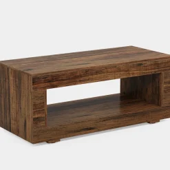 Tribesigns Coffee Tables*43" Coffee Table, Farmhouse Center Table With Storage
