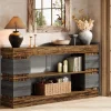 Tribesigns Console Tables|Console Tables*63" Console Table, 3 - Tier Farmhouse Hallway Sofa Table