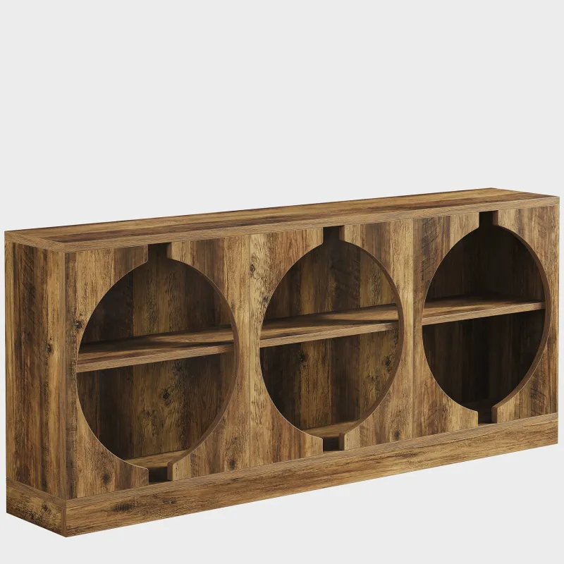 Tribesigns Console Tables|Console Tables*68" Console Table, 3 - Tier Farmhouse Entryway Table with Storage