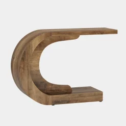 Tribesigns Console Tables|Console Tables*43" Console Table, C - Shaped Modern Accent Table Hallway Table