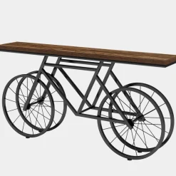 Tribesigns Console Tables|Console Tables*70.9" Console Table, Extra Long Sofa Table with Bicycle Base