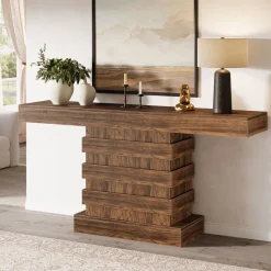 Tribesigns Console Tables|Console Tables*63” Console Table, Farmhouse Sofa Table Narrow Entryway Table
