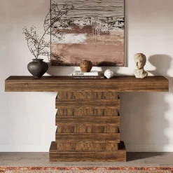Tribesigns Console Tables|Console Tables*63” Console Table, Farmhouse Sofa Table Narrow Entryway Table