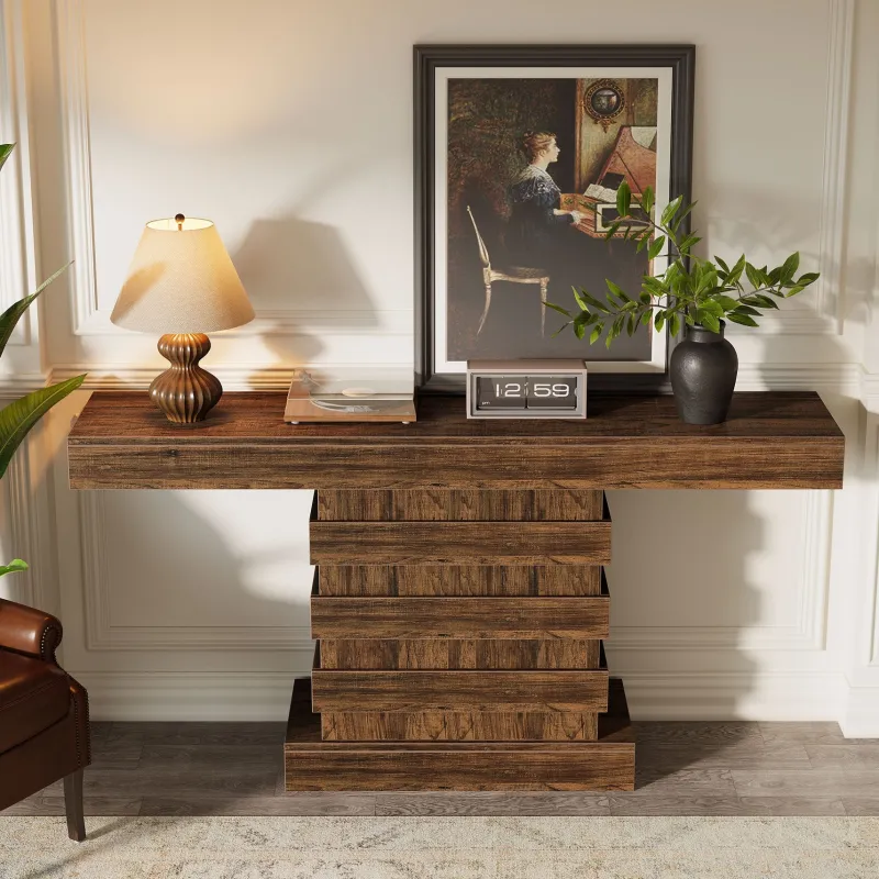 Tribesigns Console Tables|Console Tables*63” Console Table, Farmhouse Sofa Table Narrow Entryway Table