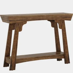 Tribesigns Console Tables|Console Tables*41" Console Table, Farmhouse 2 - Tier Sofa Table Entryway Table with Storage Shelf