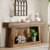 Tribesigns Console Tables|Console Tables*63" Console Table, Farmhouse 2 - Tier Sofa Table Entryway Table with Storage