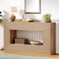 Tribesigns Console Tables|Console Tables*59" Console Table, Farmhouse Sofa Table Hallway Table with Storage