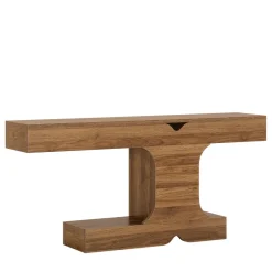 Tribesigns Console Tables|Console Tables*63" Console Table, I - Shaped Farmhouse Sofa Table Entryway Table