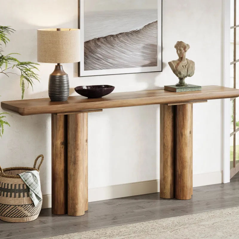 Tribesigns Console Tables|Console Tables*70.8" Console Table, Long Sofa Table Hallway Foyer Table