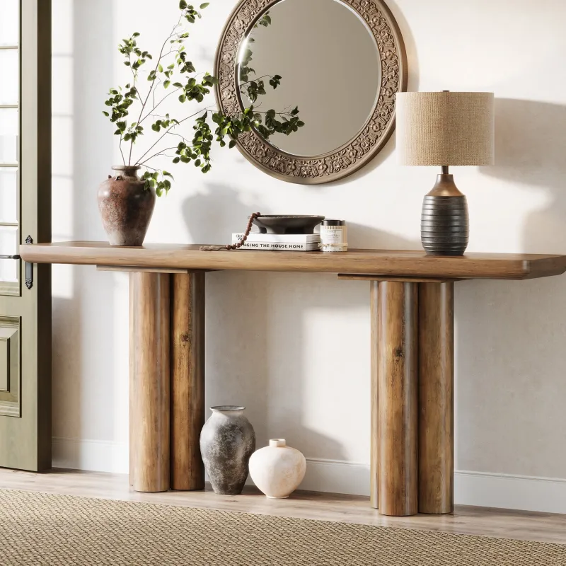Tribesigns Console Tables|Console Tables*70.8" Console Table, Long Sofa Table Hallway Foyer Table