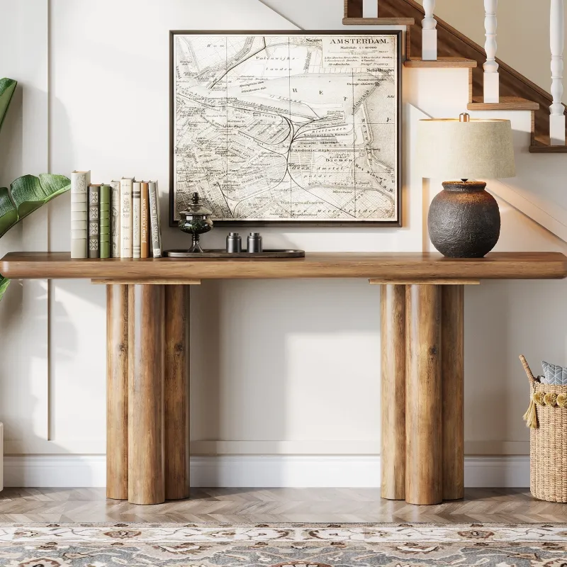 Tribesigns Console Tables|Console Tables*70.8" Console Table, Long Sofa Table Hallway Foyer Table