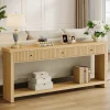 Tribesigns Console Tables|Console Tables*70.9" Console Table, Long Wood Sofa Table with 3 Drawers