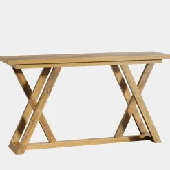 Tribesigns Console Tables|Console Tables*59" Console Table, Sofa Table Cottage Entry Table with X - Shaped Frame