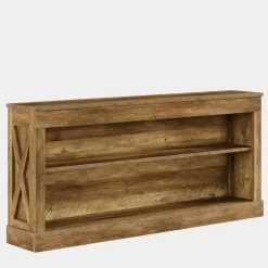 Tribesigns Console Tables|Console Tables*63" Console Table, Vintage Entryway Table with 3 - Tier Storage Shelf