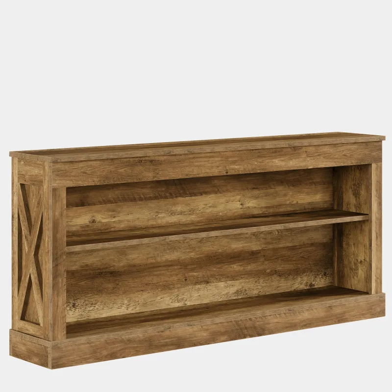 Tribesigns Console Tables|Console Tables*63" Console Table, Vintage Entryway Table with 3 - Tier Storage Shelf