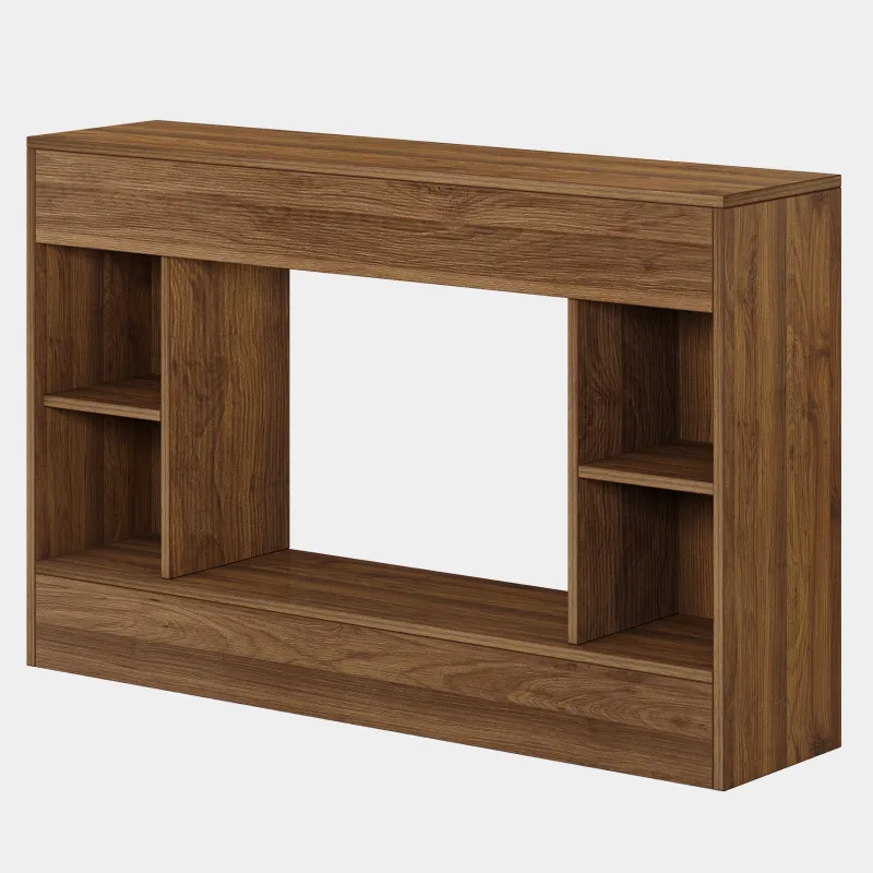 Tribesigns Console Tables|Console Tables*55" Console Table, Wood Sofa Table Hallway Table with Storage Cubes