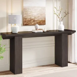 Tribesigns Console Tables|Console Tables*63" Console Table, Wooden Sofa Table Long Entryway Table
