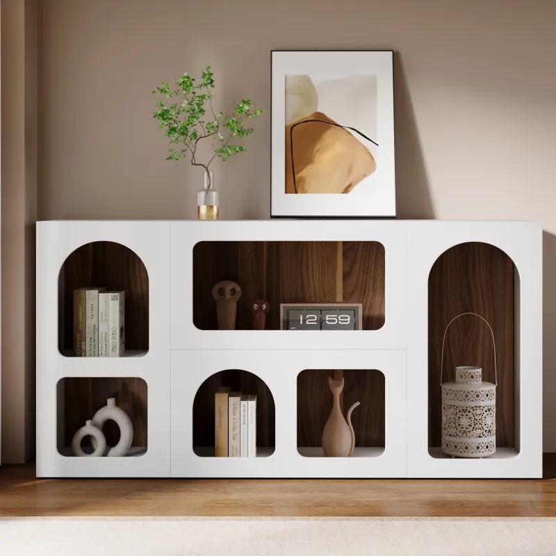 Tribesigns Console Tables|Console Tables*59" Console Table, Wooden Sofa Table Storage Organizer Entrance Table