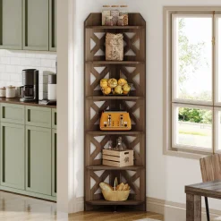 Tribesigns Corner Shelves|Corner Shelves*70.8