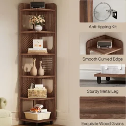 Tribesigns Bookcases & Bookshelves|Bookcases & Bookshelves*71