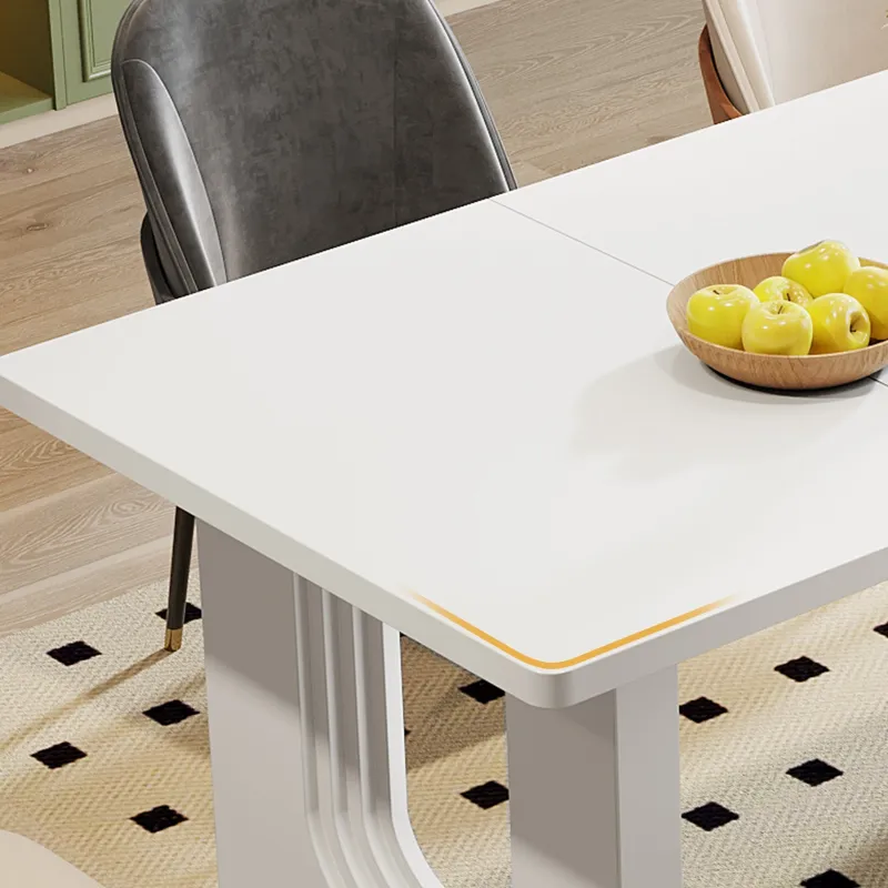 Tribesigns Dining Tables*71" Dining Table for 6 to 8 People, Modern Wood Kitchen Dinner Table