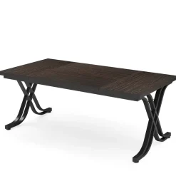 Tribesigns Dining Tables*63" Dining Table, Large Wood Kitchen Table for 4 - 6 People