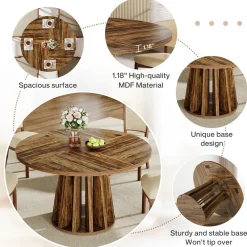 Tribesigns Dining Tables*47