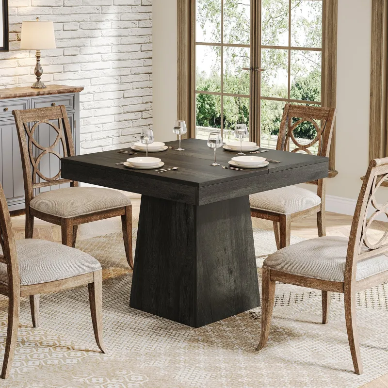 Tribesigns Dining Tables*31.5" Dining Table, Square Farmhouse Kitchen Table Dinner Table