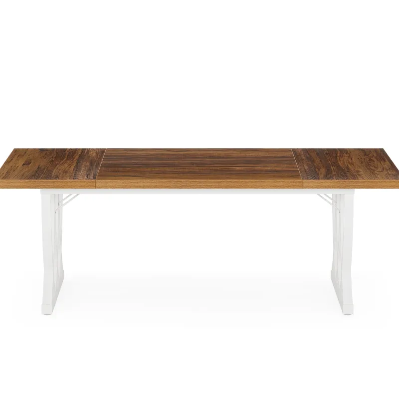 Tribesigns Dining Tables*70.8" Dining Table, Wood Kitchen Table Dinner Table for 6 - 8 People
