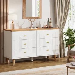 Tribesigns Chests Of Drawers*6 Drawer Dresser, 47