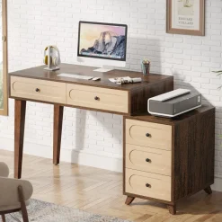 Tribesigns Desks*5 Drawers Computer Desk, 51