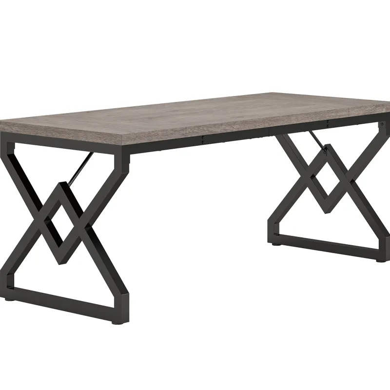 Tribesigns Desks*63" Executive Desk, Large Computer Desk for Home Office