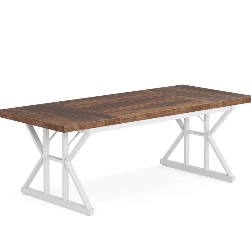 Tribesigns Desks*70.8" Executive Desk, Large Computer Office Desk Workstation