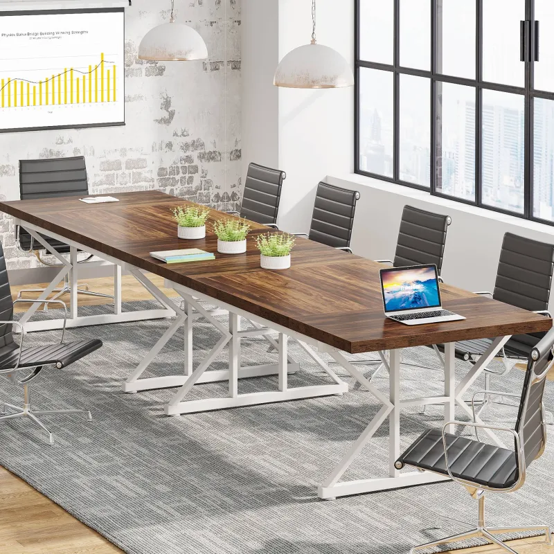 Tribesigns Desks*70.8" Executive Desk, Large Computer Office Desk Workstation