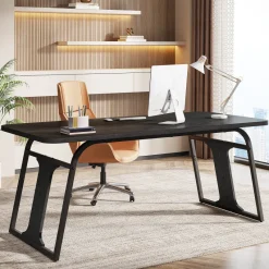 Tribesigns Desks*63" Executive Desk, Modern Computer Office Desk Writing Table